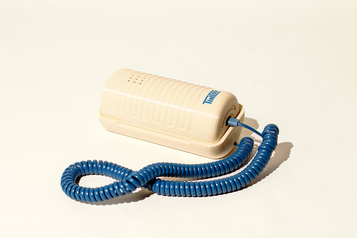 Static White phone